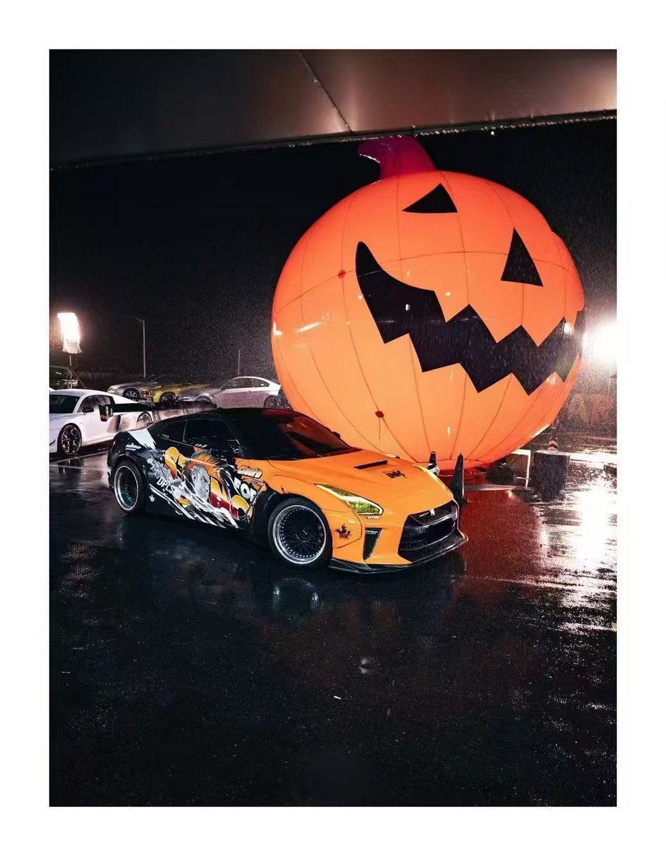 🎃Happy Halloween🎃 
#Halloween  
#GTR 
#JDM
#getINKed