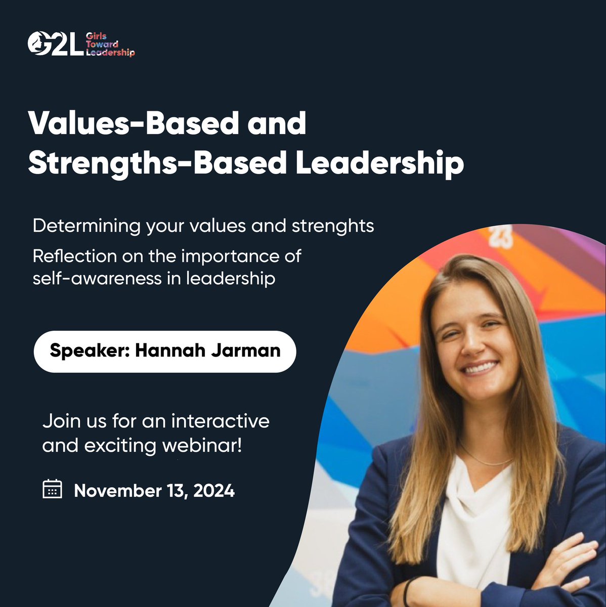 G2L is organizing the Value-based and Strength-based Leadership Training as part of The global Skills Sharing Campaign for Afghan girls. Feel free to sign up for this amazing webinar.
Deadline to sign up is 10th of November.
Link for registration:

forms.gle/cvTzCk3CNDZxoT…