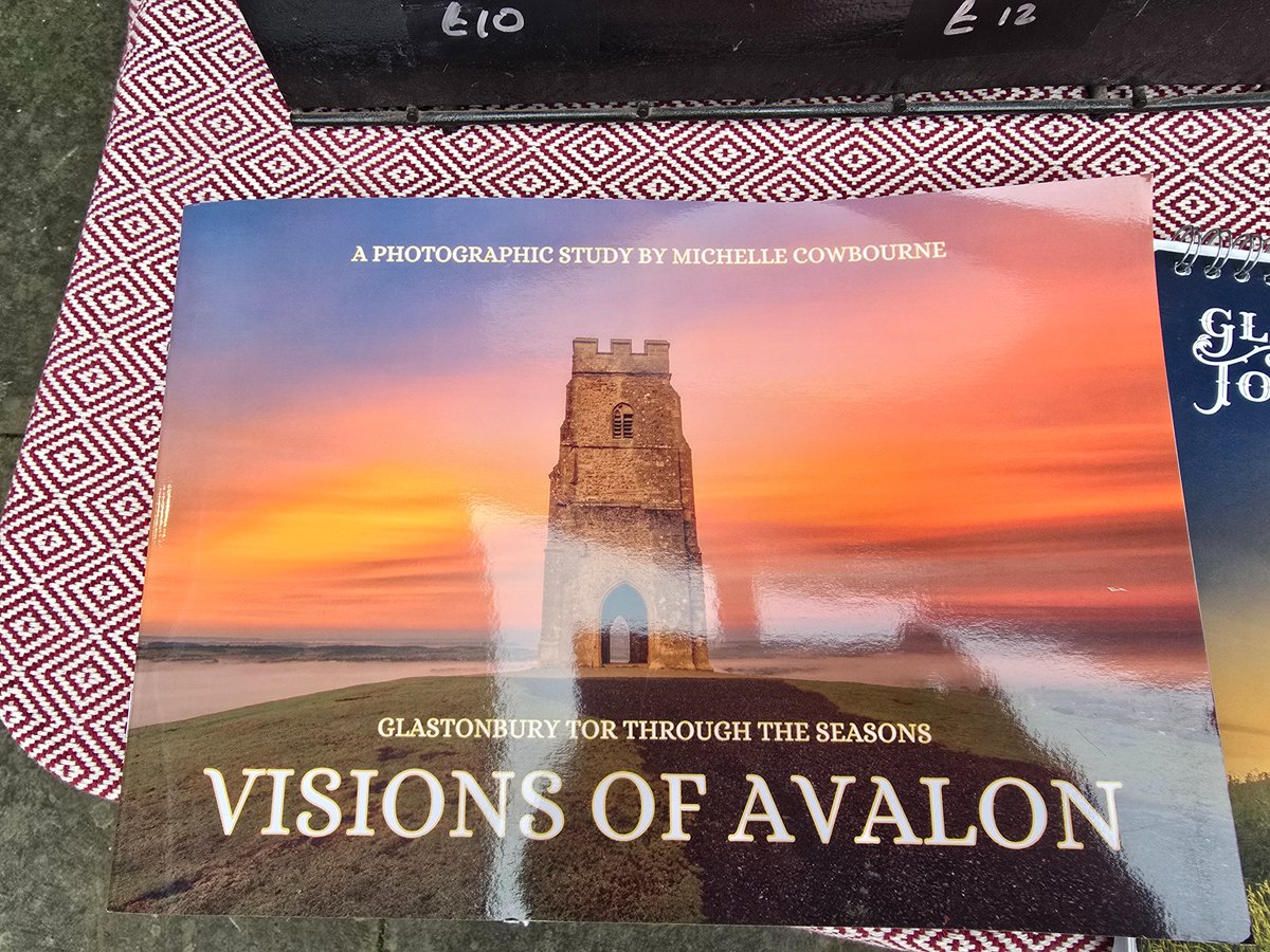 Glastomichelle's tweet photo. Alongside my calendar for 2025 I also have new stock just in of my book, Visions of Avalon. 30 A4 pages with 29 of my images in it. Just £14.50 including postage or £12 from my shop, 6 Market Place, Glastonbury. 

https://t.co/RH299Qr6dj https://t.co/qe3AbR18cT