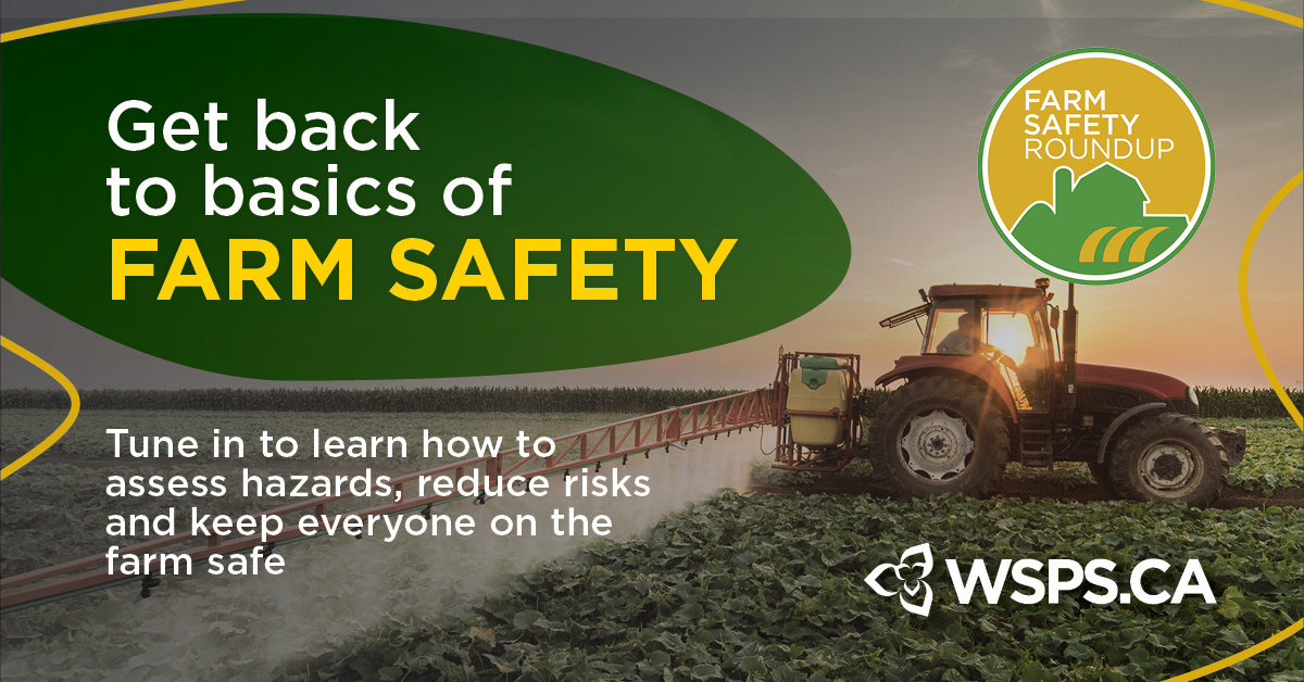 🚜 #FarmSafety is a team effort! 

Learn from WSPS expert Jay Remsik as he explains the internal responsibility system (IRS) and shares tips on hazard assessments, training, and reducing risks to protect everyone.

🎙️Listen to Farm Safety Roundup now! wsps.news/40reuyN
