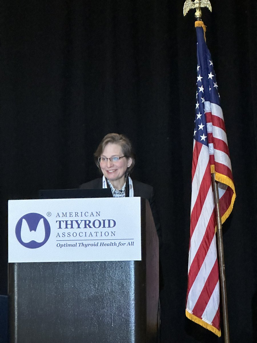Malini Gupta, MD, FACE, ECNU (@maliniguptamd) on Twitter photo Prestigious Galton Lecture given by Dr. Anna Sakwa <a href="/thyroidjournal/">Thyroid Journal</a> ‘s editor. #thyroid #2024ATA Prestigious Galton Lecture given by Dr. Anna Sakwa <a href="/thyroidjournal/">Thyroid Journal</a> ‘s editor. #thyroid #2024ATA