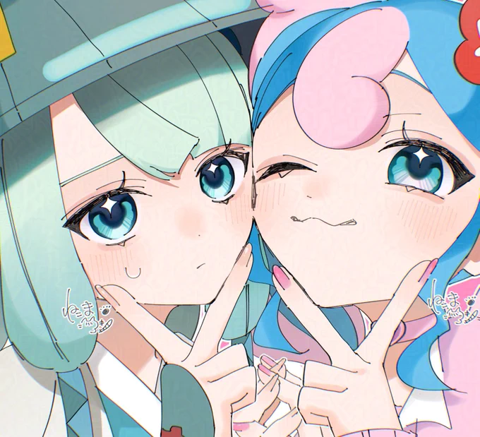 清楚とギャル#初音ミク#ポケミク 