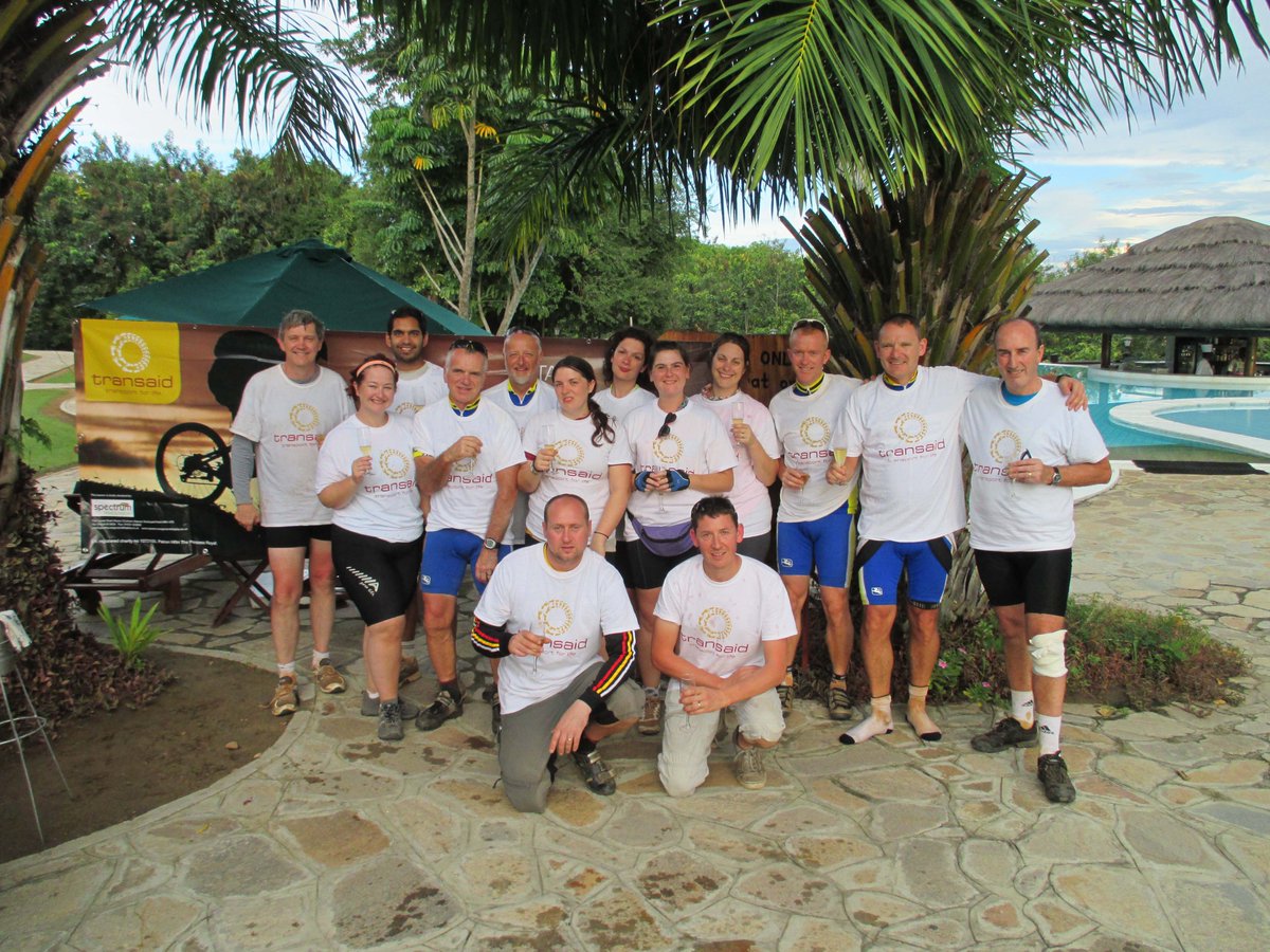 TransaidOrg's tweet image. In 2013, over a dozen cyclists cycled 430 km across Uganda to raise over £45,000 in Transaid&apos;s 15th Anniversary year.

During the adventure, the group saw two rare white Rhinos! 🦏

#cyclechallenge