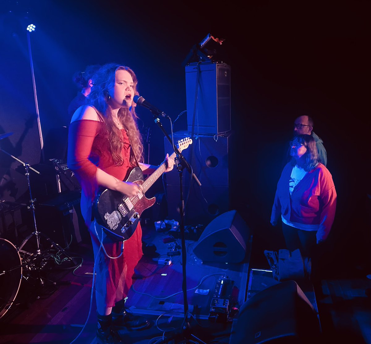 Still buzzing from how incredible <a href="/bloodworm_band/">Bloodworm</a> were last night! 

Watching this band grow for the past 18 months has been an absolute pleasure. 

Great support from Swallowtail too. Like a Nottingham version of Just Mustard or early Cocteau Twins