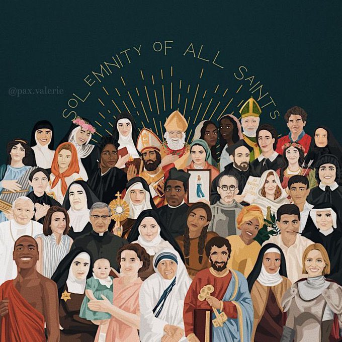 ReminMathew6's tweet photo. Blessed All Saints' Day! https://t.co/S8OhT7KGKC