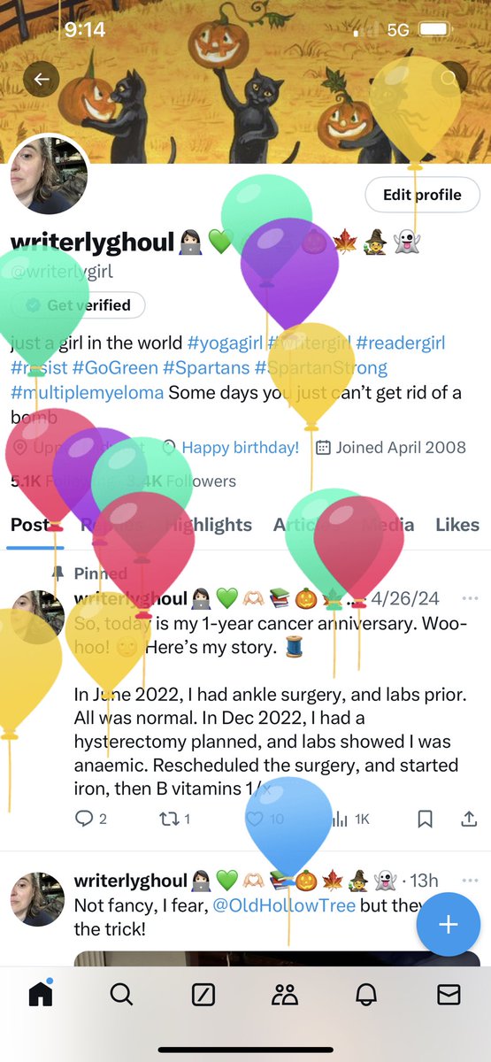 Woo hoo! Balloons!
