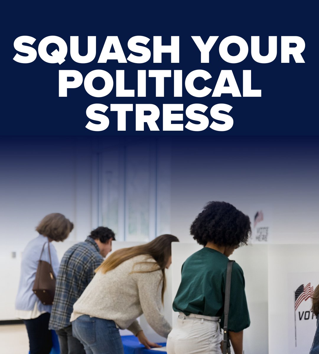 UR_Med's tweet photo. "Our mental health is more important than keeping up to date or winning an argument." 

Four tips to reduce stress this election season: https://t.co/i6snZHwvKA https://t.co/VeL0iiqXxU
