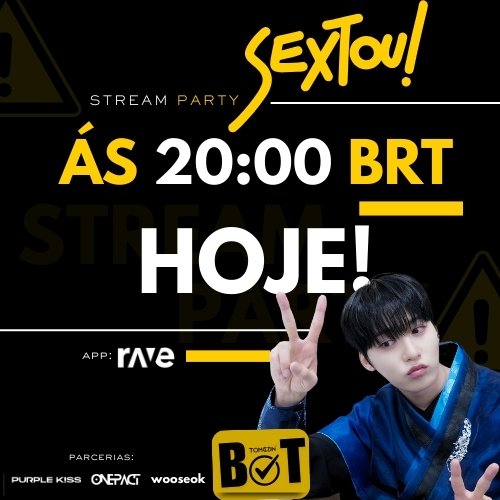 oneusbvt's tweet photo. #NoLimit | STREAM PARTY 🎶

Vocês sabem que dia é hoje?! Dia de festinha no RAVE! ❤️‍🔥 Não esqueçam que vamos encerrar a sexta-feira juntinhos 🫂

Esperamos vocês lá 🤍

📅: 01/11/24
🕐: 20:00 (BRT)

#ONEUS #원어스 #ROADTOKINGDOM https://t.co/kTKFm1Ecc2