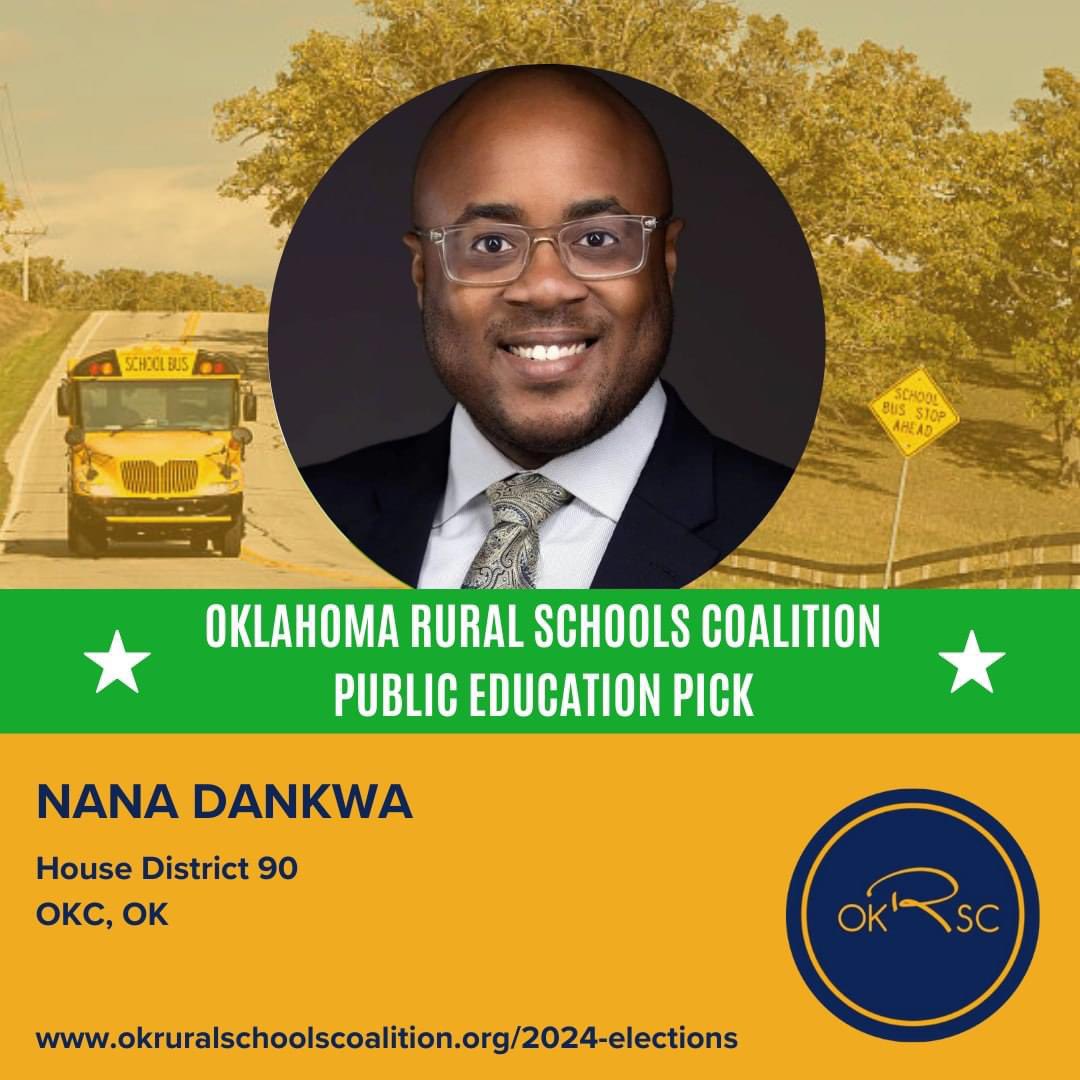 okruralschools's tweet photo. 🇺🇸VOTER GUIDE SIDE-BY-SIDE - HOUSE DISTRICT 90🇺🇸

School districts impacted - OKC, Moore, Western Heights - PLEASE SHARE THIS INFORMATION WITH YOUR CONTACTS IN THESE COMMUNITIES.

✅ PUBLIC ED PICK - Nana Dankwa

❌ CAUTION AHEAD - Emily Gise https://t.co/8zVvJsy4pn