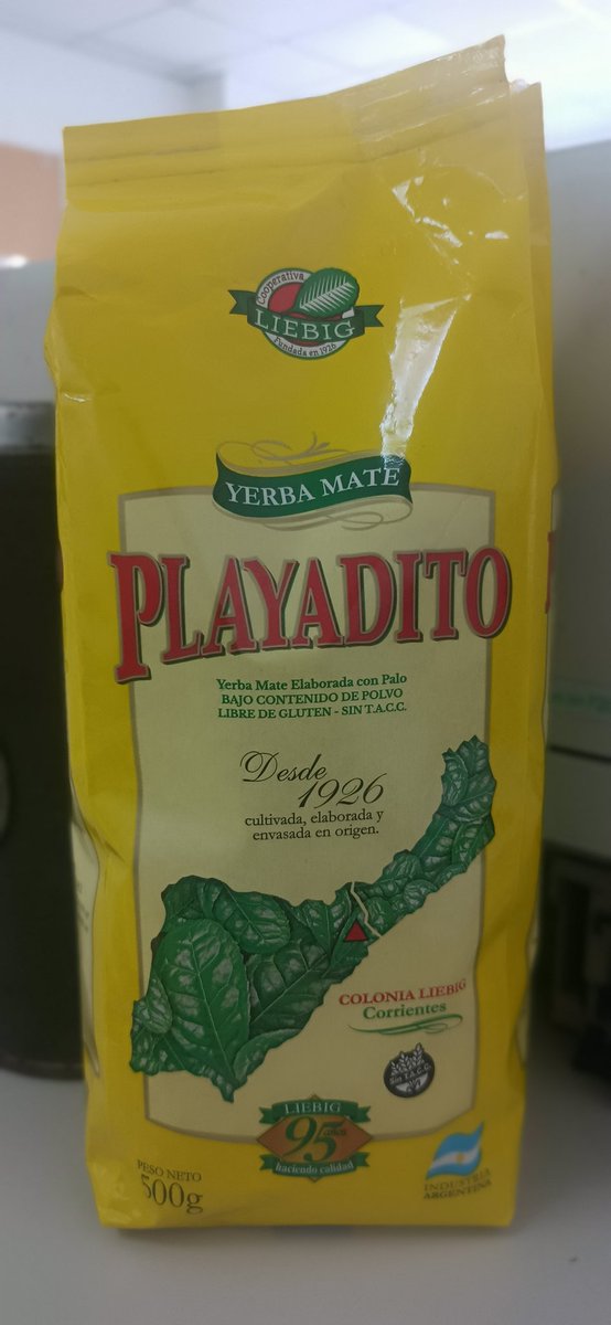 PabloStegmann's tweet photo. Desde hace 33 años me compro la yerba. https://t.co/BGfm9MAWqu