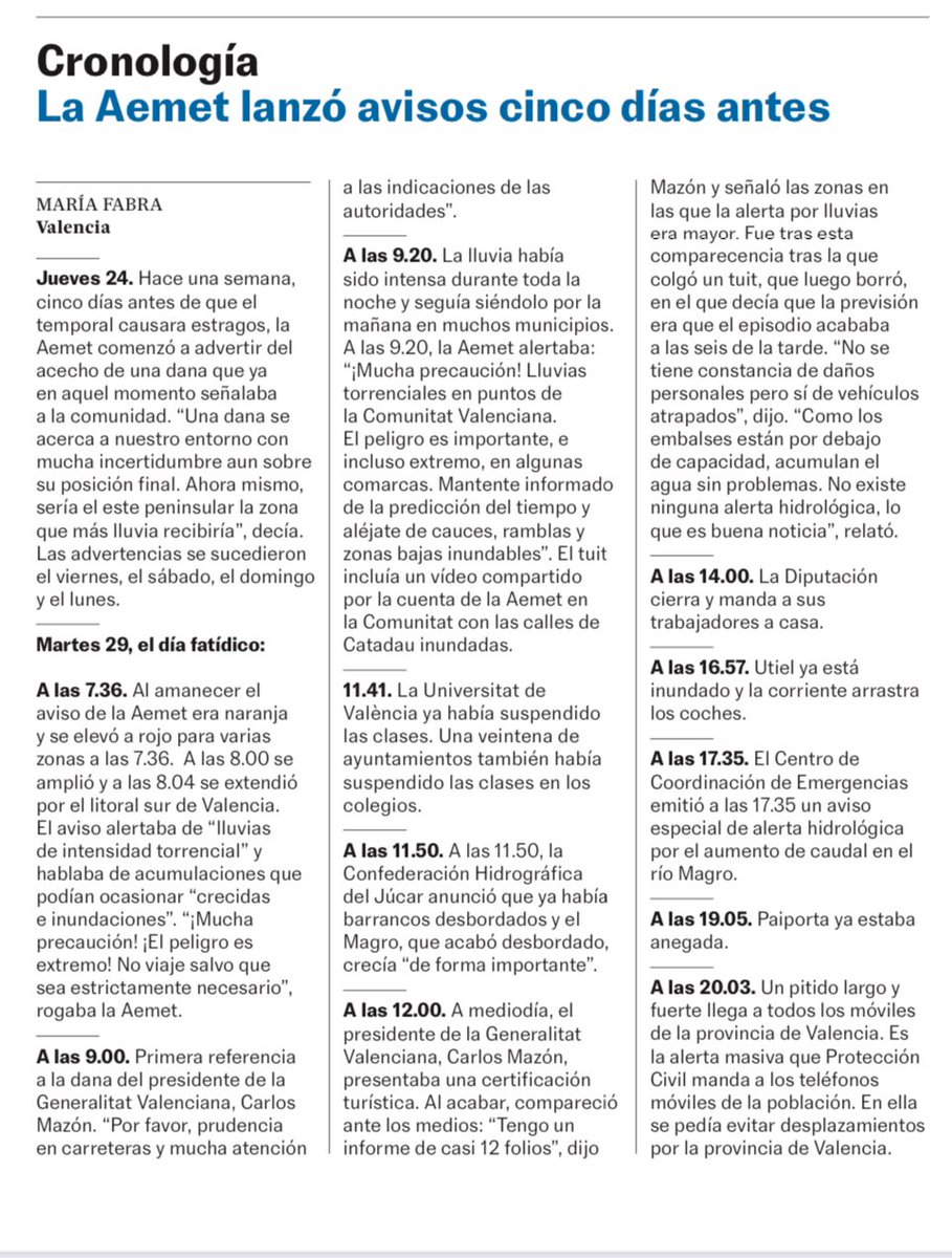 Cronología de un desastre con más de 200 muertos