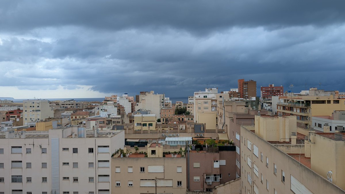 Està arribant la #DANA a Palma?