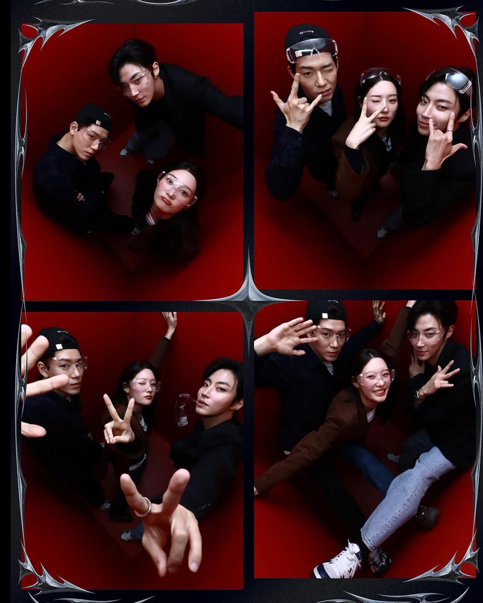 j_cyfeed's tweet photo. the trio's photobooth pics with the director 📸 #FamilyByChoice https://t.co/QLIRL3wUor