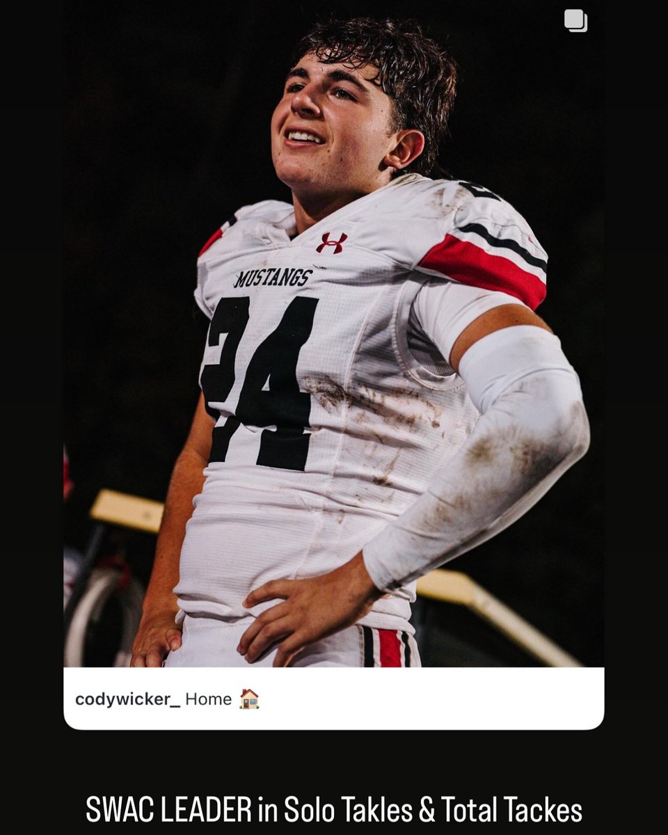 Cody Wicker #24 LB tweet media