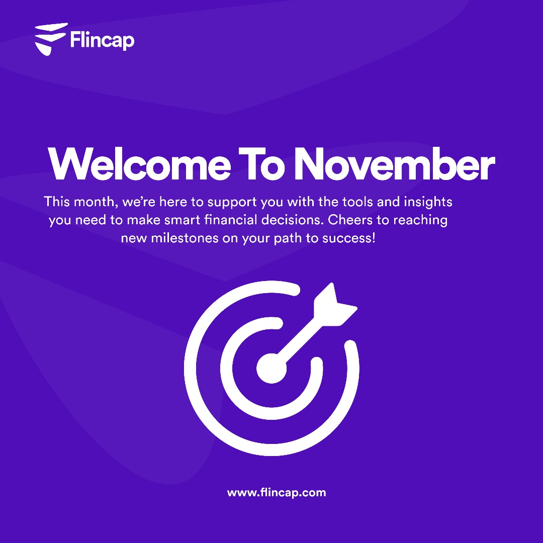 Flincap (@flincaphq) on Twitter photo Happy New Month from all of us at Flincap.
We look forward to serving you better. 
#November Happy New Month from all of us at Flincap.
We look forward to serving you better. 
#November