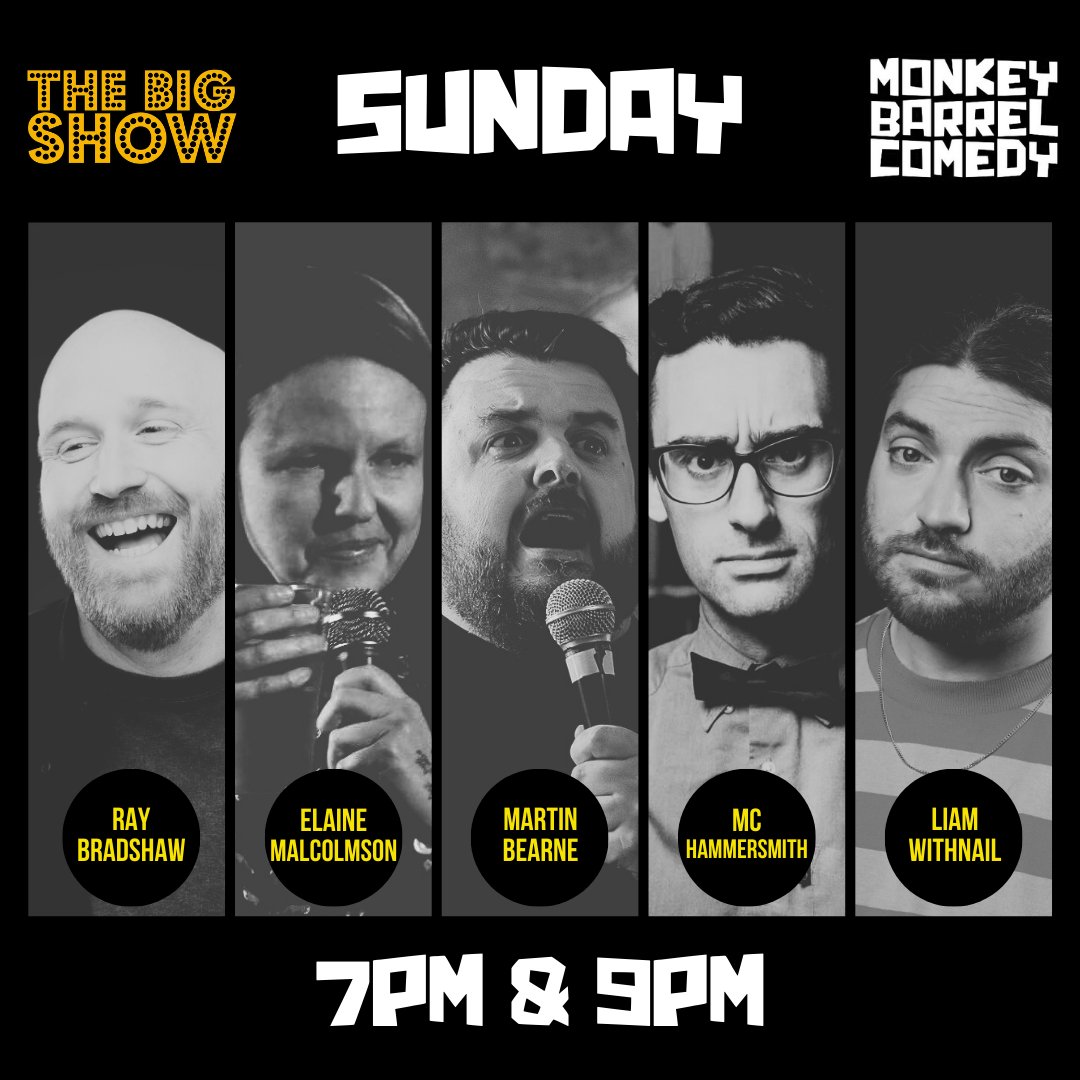 The Big Show - Sunday (7pm &amp; 9pm)

🎟️ event.liveit.io/43999/the-big-…