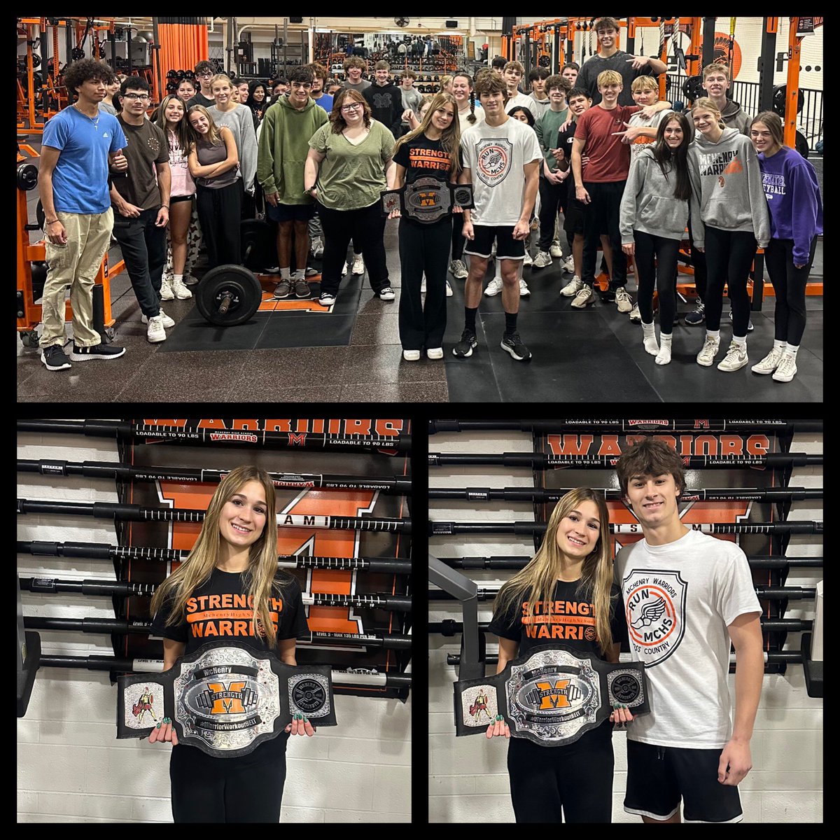 Our #WarriorWorkoutBelt Champion
Zero Hour: Sophomore <a href="/run_mchs/">McHenry Cross Country</a> &amp; <a href="/LadyWarriorsTF/">MCHS Girls Track</a> 💪🏆⚡️
DELAINA FLODEN
Dedicated &amp; driven toward success!
Great character &amp; great teammate.
Proud of you Delaina.