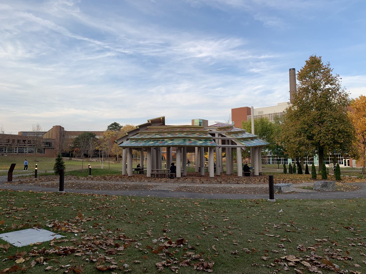 UWLowVision's tweet photo. Happy November! A lovely time on campus to walk in the crunchy autumn leaves. @UWaterloo @UwOptometry https://t.co/MisfHMWJew