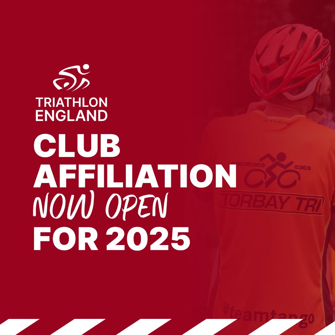 Club Affiliation is open for 2025 🤩

Affiliate your club today to access a range of benefits including resources, support and discounts 🤝

Learn more ⬇️ 
britishtriathlon.org/england/news/t…