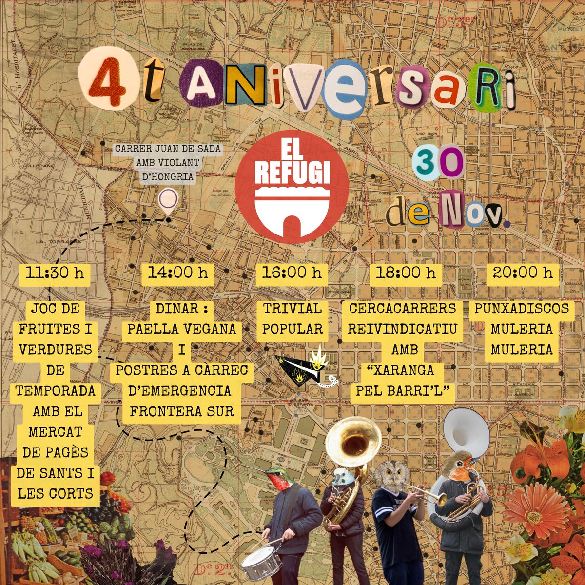 Espai Comunitari 'El Refugi' tweet media