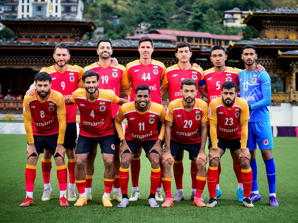 Ni8marefootball's tweet photo. East Bengal FC tops their AFC Challenge League group!
2 wins, 1 draw &amp; a ticket to the next round!
Congratulations, Red &amp; Golds! Keep flying!

#EastBengalFC #AFCChallengeLeague #GroupToppers #IndianFootball #RedAndGolds https://t.co/JpSmIz7kJY