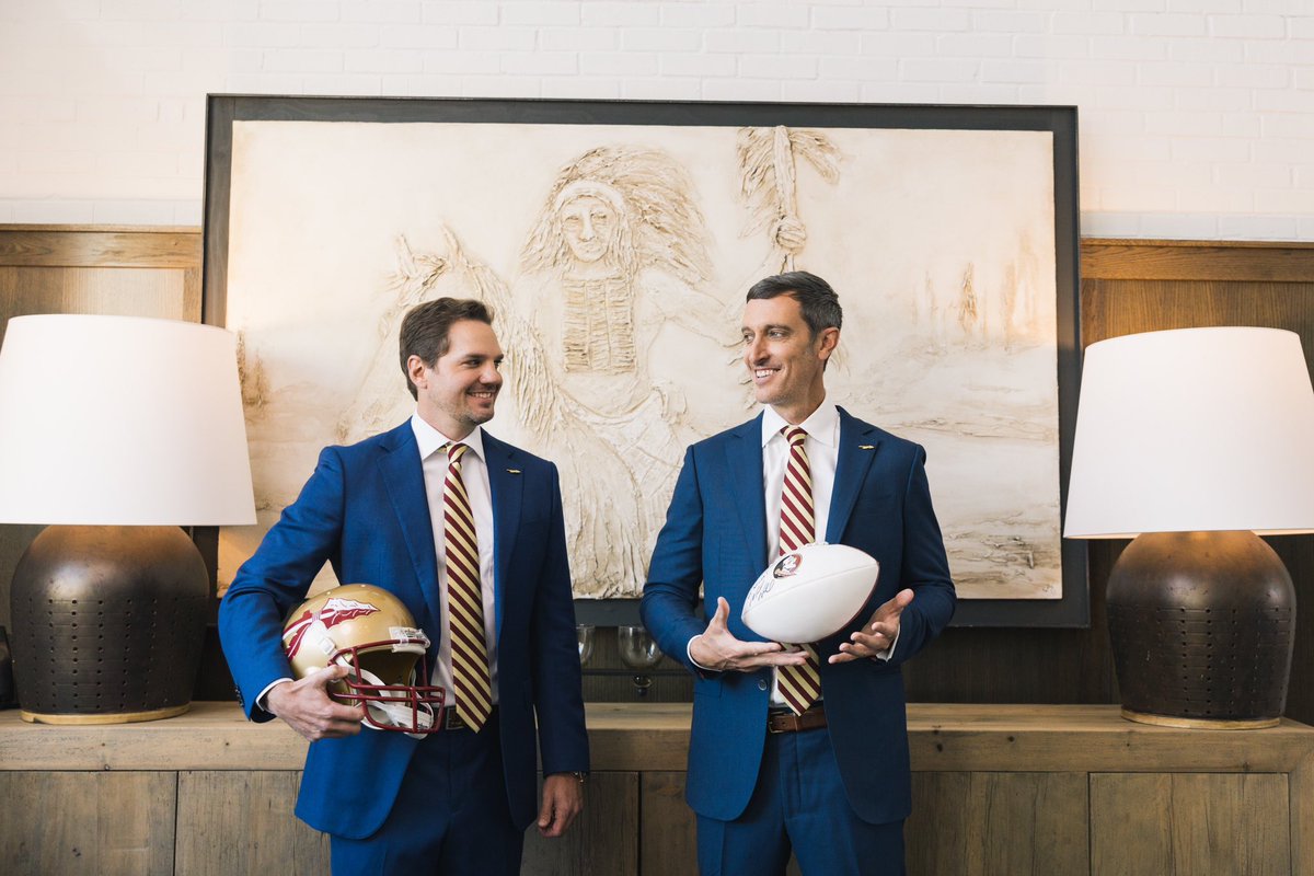 BigFishMktg's tweet photo. As the Official Law Firm of the Florida State Seminoles, our client, Scott and Wallace, takes pride in our FSU Athletics and FSU community 🏈 ⚾️ ⚽️ 

We look forward to further partnership and support of our incredible student athletes and coaches! https://t.co/hsT23yNr94