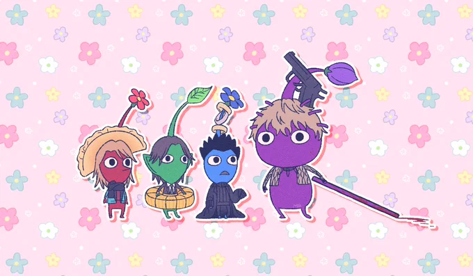 24.11.01龍騎 x ピクミン#仮面ライダー #Pikmin 