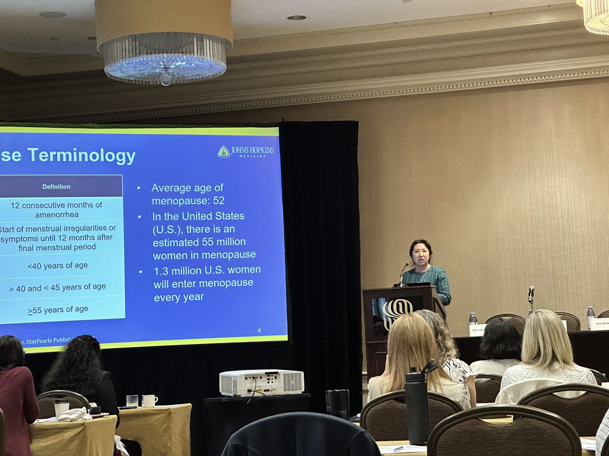 Eva Tseng (@evtseng) on Twitter photo Great talk <a href="/tinazhangmd/">Tina Zhang</a> at Menopause CME conference. Amazing job explaining importance of treating menopause symptoms early and addressing related cardiometabolic risks <a href="/Hopkins_GIM/">Johns Hopkins GIM</a> <a href="/HopkinsMedicine/">Johns Hopkins Medicine</a> Great talk <a href="/tinazhangmd/">Tina Zhang</a> at Menopause CME conference. Amazing job explaining importance of treating menopause symptoms early and addressing related cardiometabolic risks <a href="/Hopkins_GIM/">Johns Hopkins GIM</a> <a href="/HopkinsMedicine/">Johns Hopkins Medicine</a>