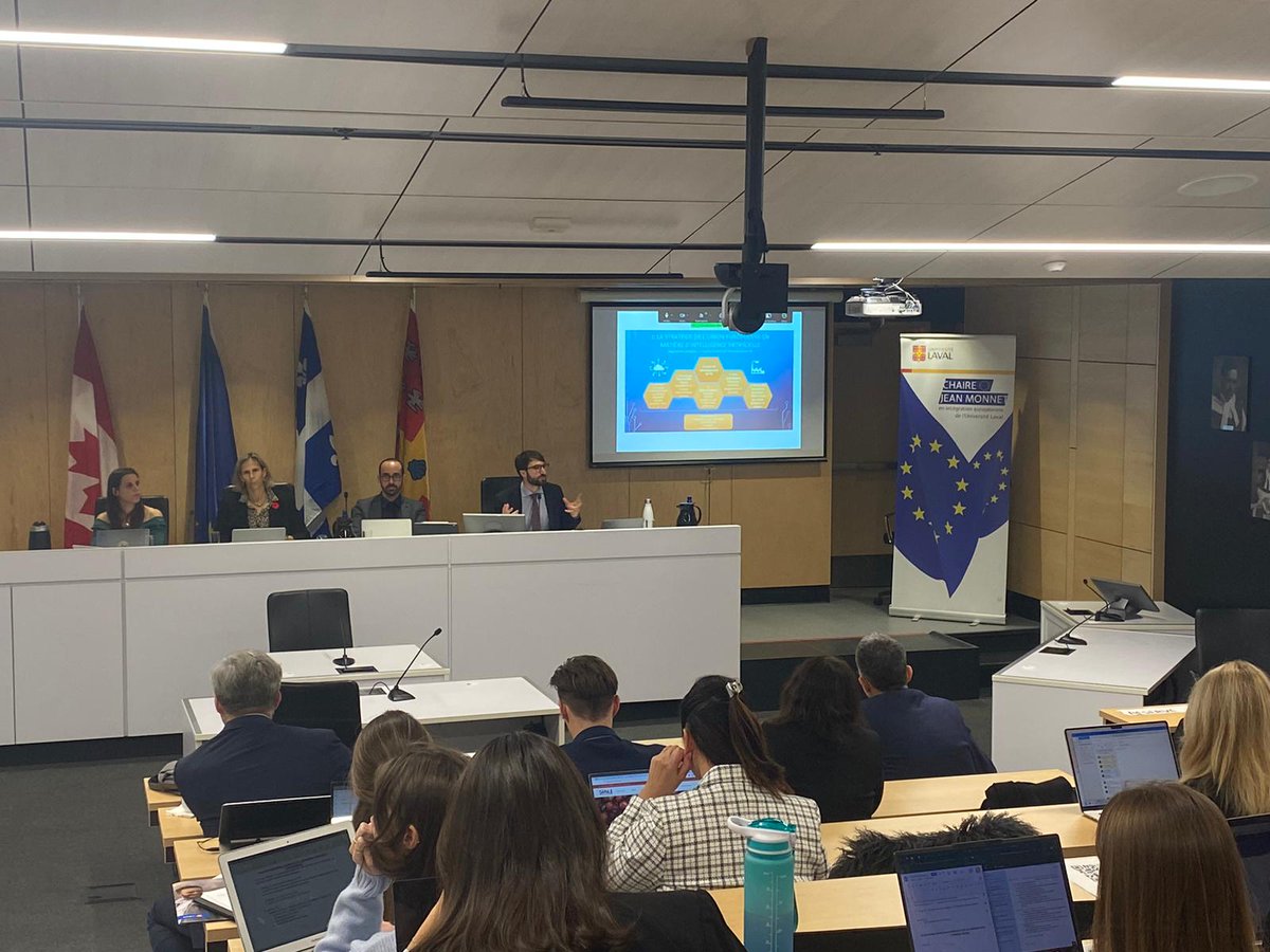 Edoardo Celeste (@edoceles) on Twitter photo Great line up of speakers at the 16th edition of the Ateliers Schuman at <a href="/universitelaval/">Université Laval</a>. Presenting the findings of <a href="/dcu_lawandtech/">DCU Law and Tech @dculawandtech.bsky.social</a> research with Victor Henriquez on #AI and #digitalsovereignty. Is the EU AI sovereign strategy #protectionist? 💻🇪🇺🌍 Great line up of speakers at the 16th edition of the Ateliers Schuman at <a href="/universitelaval/">Université Laval</a>. Presenting the findings of <a href="/dcu_lawandtech/">DCU Law and Tech @dculawandtech.bsky.social</a> research with Victor Henriquez on #AI and #digitalsovereignty. Is the EU AI sovereign strategy #protectionist? 💻🇪🇺🌍