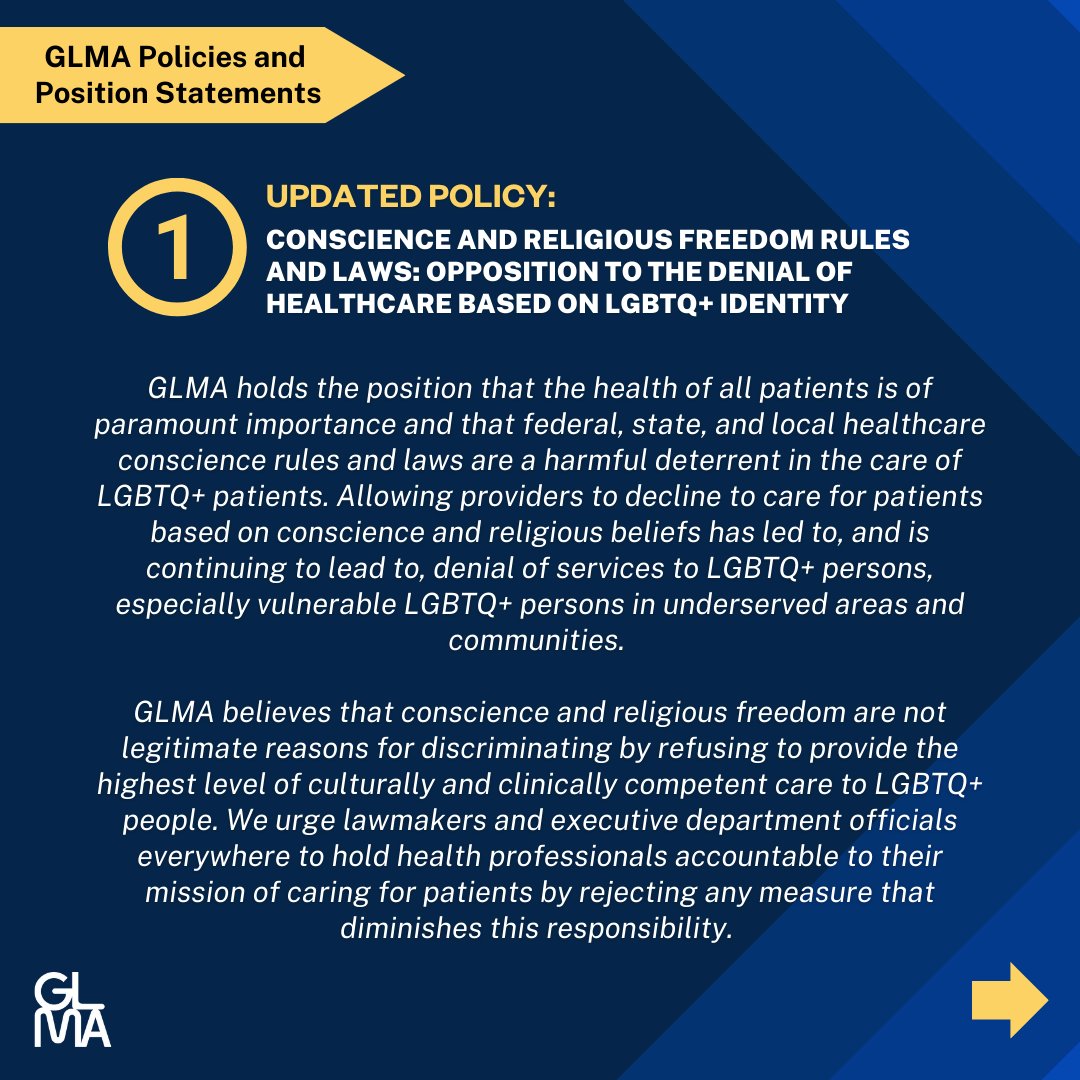 GLMA: Health Professionals Advancing LGBTQ+ Equali tweet media