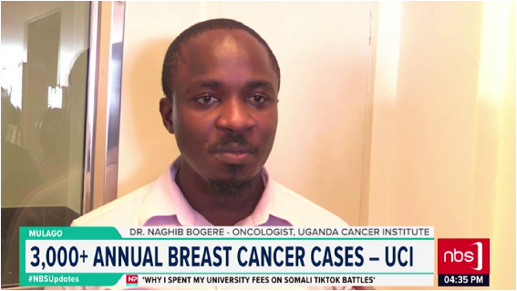 NBS Television (@nbstv) on Twitter photo .<a href="/UgandaCancerIns/">Uganda Cancer Institute</a> has raised concerns about the increasing number of breast cancer cases being reported in advanced stages each year. This trend is being attributed partly to limited access to early screening, treatment, and effective management options.
#NBSAt430 #NBSUpdates .<a href="/UgandaCancerIns/">Uganda Cancer Institute</a> has raised concerns about the increasing number of breast cancer cases being reported in advanced stages each year. This trend is being attributed partly to limited access to early screening, treatment, and effective management options.
#NBSAt430 #NBSUpdates