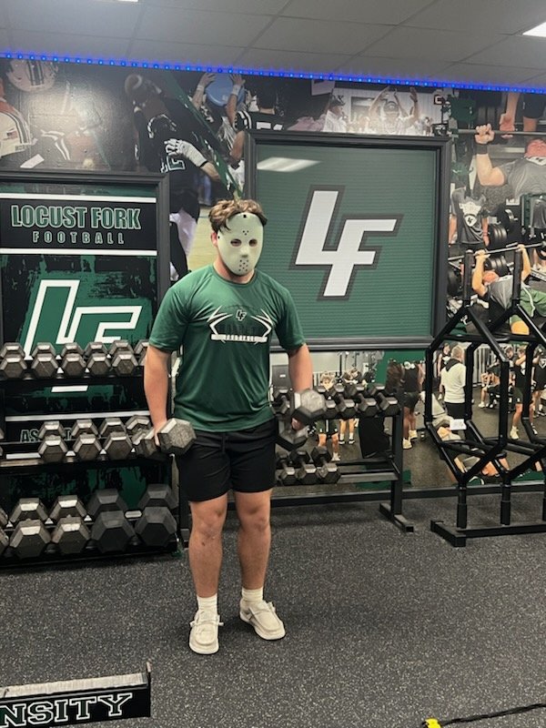 LFHSHornetFB's tweet photo. Happy late Halloween from The Fork! #scarystrong #scaryfast https://t.co/DkmqPwUQKc