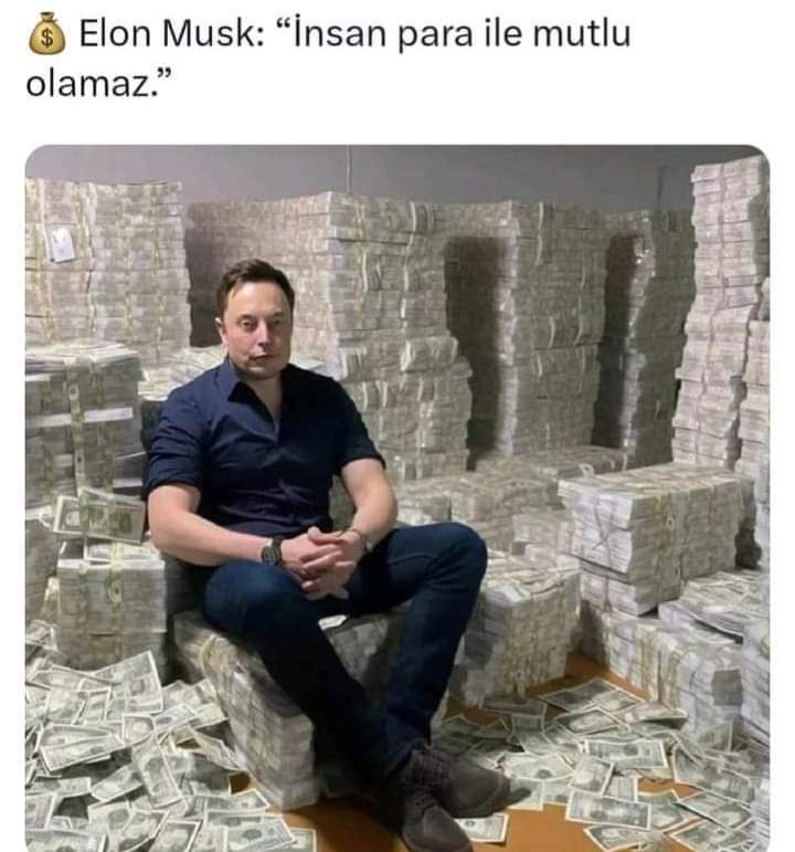 Pek alâ mutlu olunur. 🙃