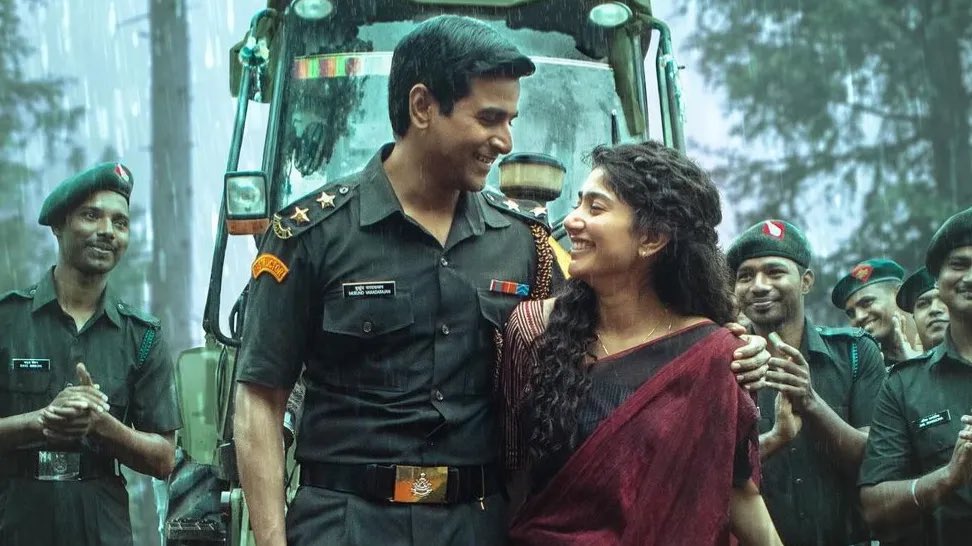 leshri's tweet photo. First time ever, I walked out of the cinema with swollen eyes. SK’s career will never be the same again and the best he have delivered till date ! Sai is a treasure to Indian Cinema and she lived as Indhu R.V - give this lady the National Award ! cont. #Amaran https://t.co/PChVvUNDKu