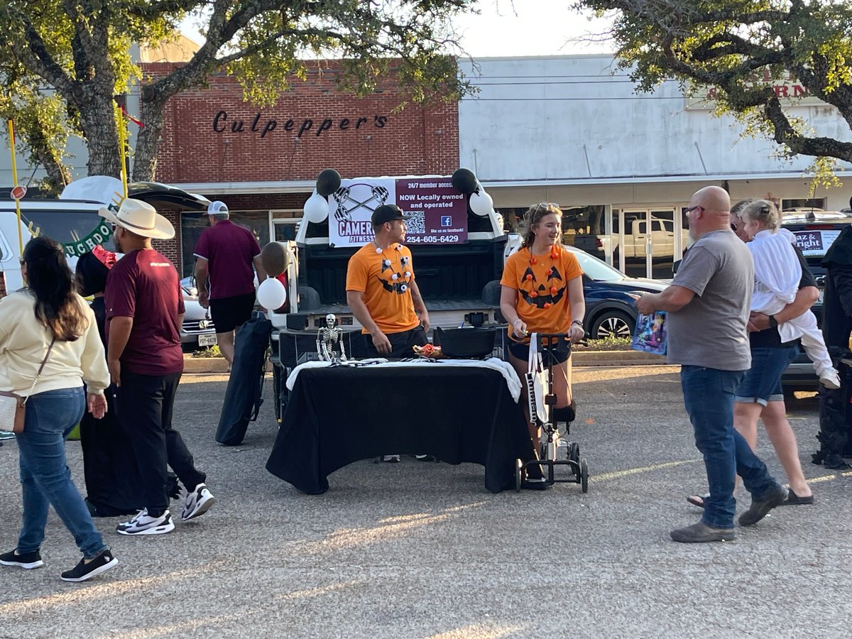 On a lovely autumn evening in Cameron, Texas, the community shone. Local businesses and groups joined forces to offer an enjoyable and secure night for the kids. #bepartofsomethingmagic #MakeYourMarkInCameron #discovercameron #letsgodowntown