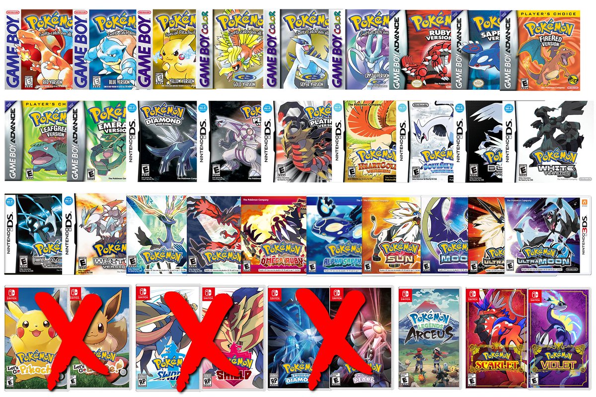 SilphSpectre's tweet photo. Here's how to play the Pokémon games in order: https://t.co/5lv8UmA55u
