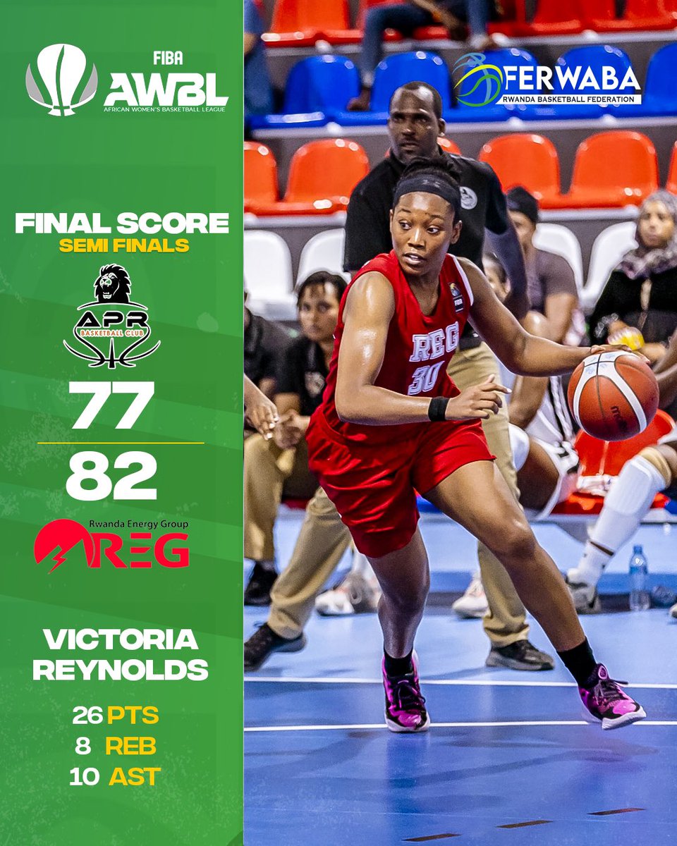 zinny14_'s tweet photo. Women’s Basketball League Africa, Zone 5 Qualifiers…
Semifinal
#APRWBC 76-82 #REGWBBC
@regwomenbbc qualify for the final of the #WBLAZONE5
This final ticket also books a place for the Women’s Basketball League Africa 2025 In Côte d’Ivoire…
ISHANYARIZE RISUBIRIYE INTARE… https://t.co/1eXKo1pitN