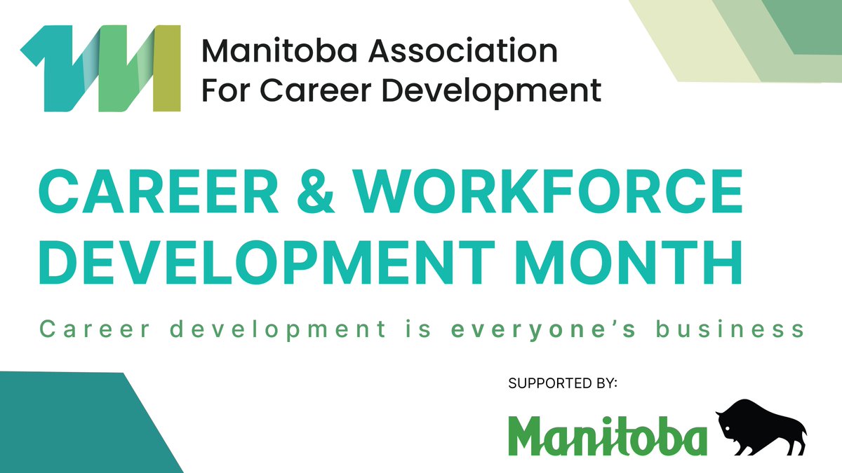 MBGovBusiness's tweet photo. The MB Association for Career Development and @MBGov invite you to the Career &amp; Workforce Development Month launch event on Monday Nov 4, 9-11 AM, at the Delta Hotel.
Join us as we highlight how workforce readiness leads to a brighter future for everyone: https://t.co/3HrkhS2n7j. https://t.co/ANC7fG0BzB