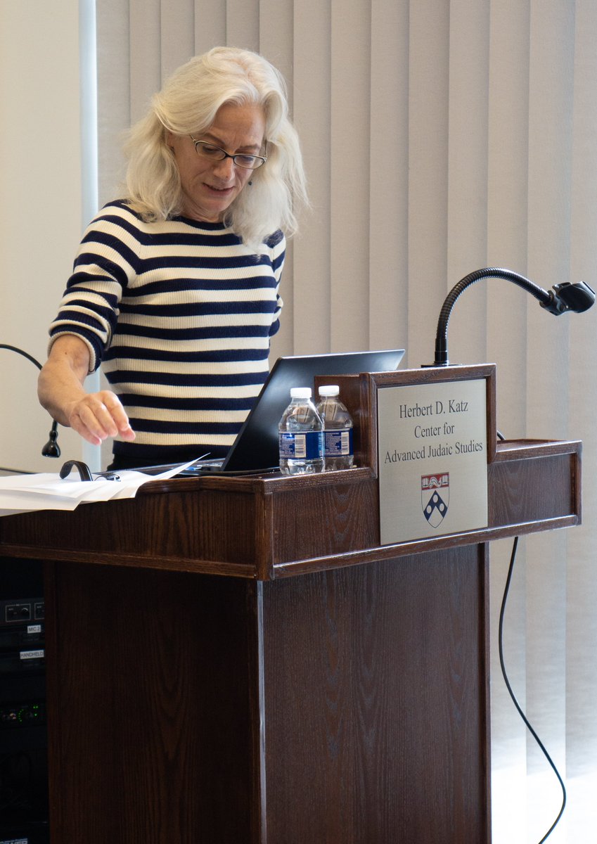 katzcenterupenn's tweet photo. This #FellowFriday enjoy these highlights from this Wednesday's seminar The Human Body in Sefer Asaf: Eurasian Inputs and Thirteenth-Century Kabbalah led by fellow Ronit Yoeli-Tlalim. @RTlalim https://t.co/LRdI2DR4Y3
