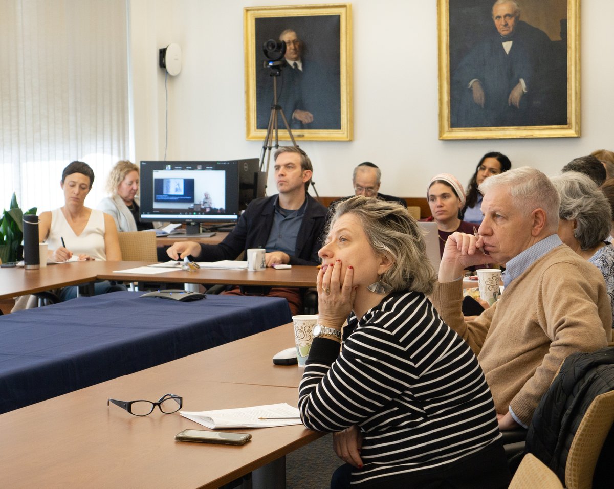 katzcenterupenn's tweet photo. This #FellowFriday enjoy these highlights from this Wednesday's seminar The Human Body in Sefer Asaf: Eurasian Inputs and Thirteenth-Century Kabbalah led by fellow Ronit Yoeli-Tlalim. @RTlalim https://t.co/LRdI2DR4Y3