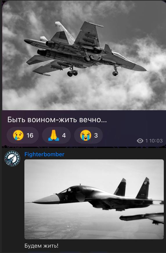 kardinal691's tweet photo. 👀 Looks like the #Russians are down another #Su_34

We are waiting for official confirmation.

#ukraine #putinisamasskiller #putinisawarcriminal @kardinal691 https://t.co/IYGfhKpDdi