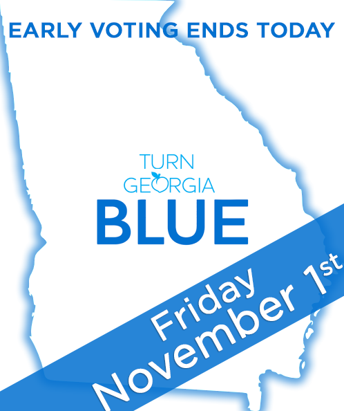 Check your ballot status at mvp.sos.ga.gov

Need assistance? Call the voter protection hotline at 1(888) 730-5816

Need a ride? rideshare2vote.com  1(888) 977-2250

Dropbox for DeKalb voters? dekalbcountyga.gov/sites/default/…

Early voting wait times:
dekalbgis.maps.arcgis.com/apps/dashboard…