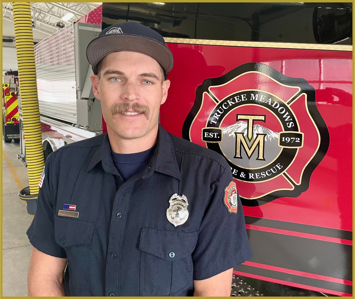 TMFPD's tweet image. #TMFR Firefighter and AEMT Sage Coulter is today's #FridayFirefighter. A former U.S. Marine, Sage has a dedicated record of serving his nation and community. Learn more: bit.ly/3NW3Vfv