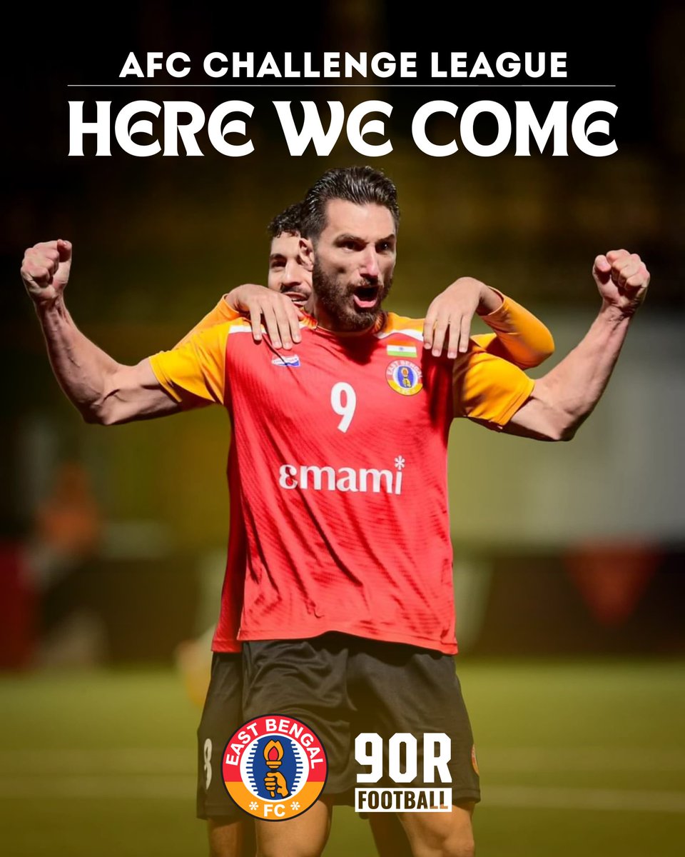 90rfootball's tweet image. East bengal FC has made to the quarter final of the Inaugural AFC Challenge League and they have done it with style by securing the top spot in the league. Can this performance reflect on the domestic soil as well? Let us know in the comment section
#ebfc #afcc
