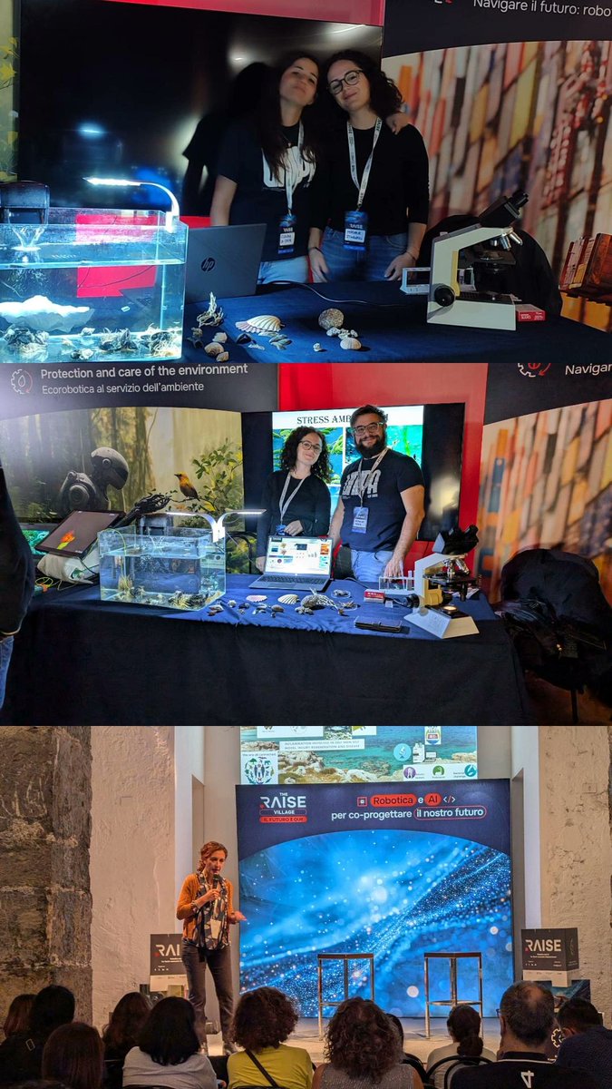 LabMib's tweet photo. In collaborazione con #Raise (Robotics and AI for Socio-economic Empowerment) nell'ambito del progetto Tec-SOS (Tecnologie sostenibii per la cura e la protezione dell'ambiente) rappresentiamo #Unipa a Genova nel contesto del Festival della Scienza

 Genova 24 ottobre - 3 novembre https://t.co/4k9PSoAoPq
