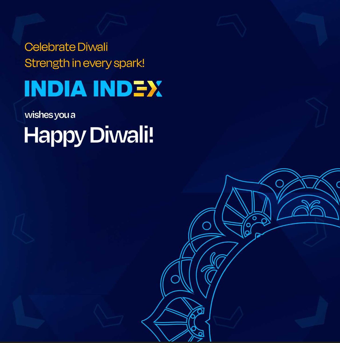 TheIndiaIndex's tweet photo. ✨ Wishing Everyone a Joyful Diwali and a Prosperous Future for India!  🪔 🎇 
 
As we celebrate Diwali, let's envision a brighter, stronger, and more resilient India. An India that powers the world with its hopes, dreams, capabilities, and goods! 

This festival of lights reminds us that progress shines brightest when we move forward together. Here’s to an India that flourishes with innovation, unity, and prosperity—where every industry, community, and individual thrives.

May this Diwali be the spark that lights the path to growth, opportunity, and success across the nation. 🪔

Happy Diwali to all!
.
.
.
hashtag#Diwali2024 hashtag#ProsperousIndia hashtag#FestivalOfLights hashtag#IndiaForward