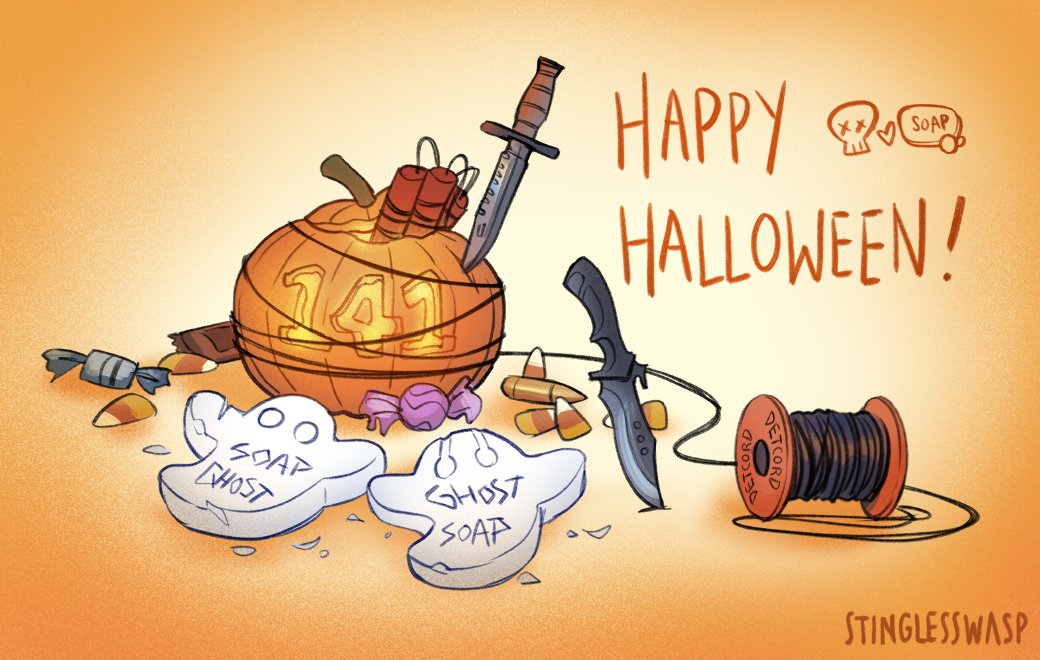 Silly Halloween comic 🎃 (pretend I posted this on time)