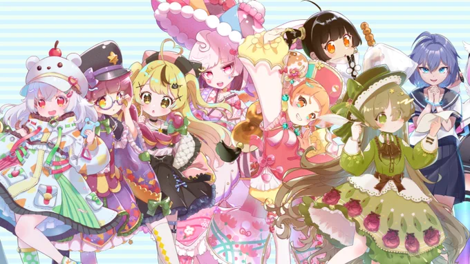 #11月のVtuberフォロー祭り 駆け出しイラストレーターキャラデザや擬人化が得意 絵の仕事と富と名声を得るためにコツコツ活動中! よろしくお願いします #Vtuberさんと繋がりたい