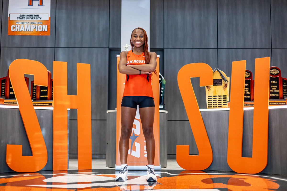 BreasiaAllen9's tweet photo. Had a great official visit at Sam Houston State. Thank you to the coaches and the athletes for hosting me .#SHSU #gobearkats
 @BearkatsTFXC #notcommited https://t.co/CcaEjnwubg