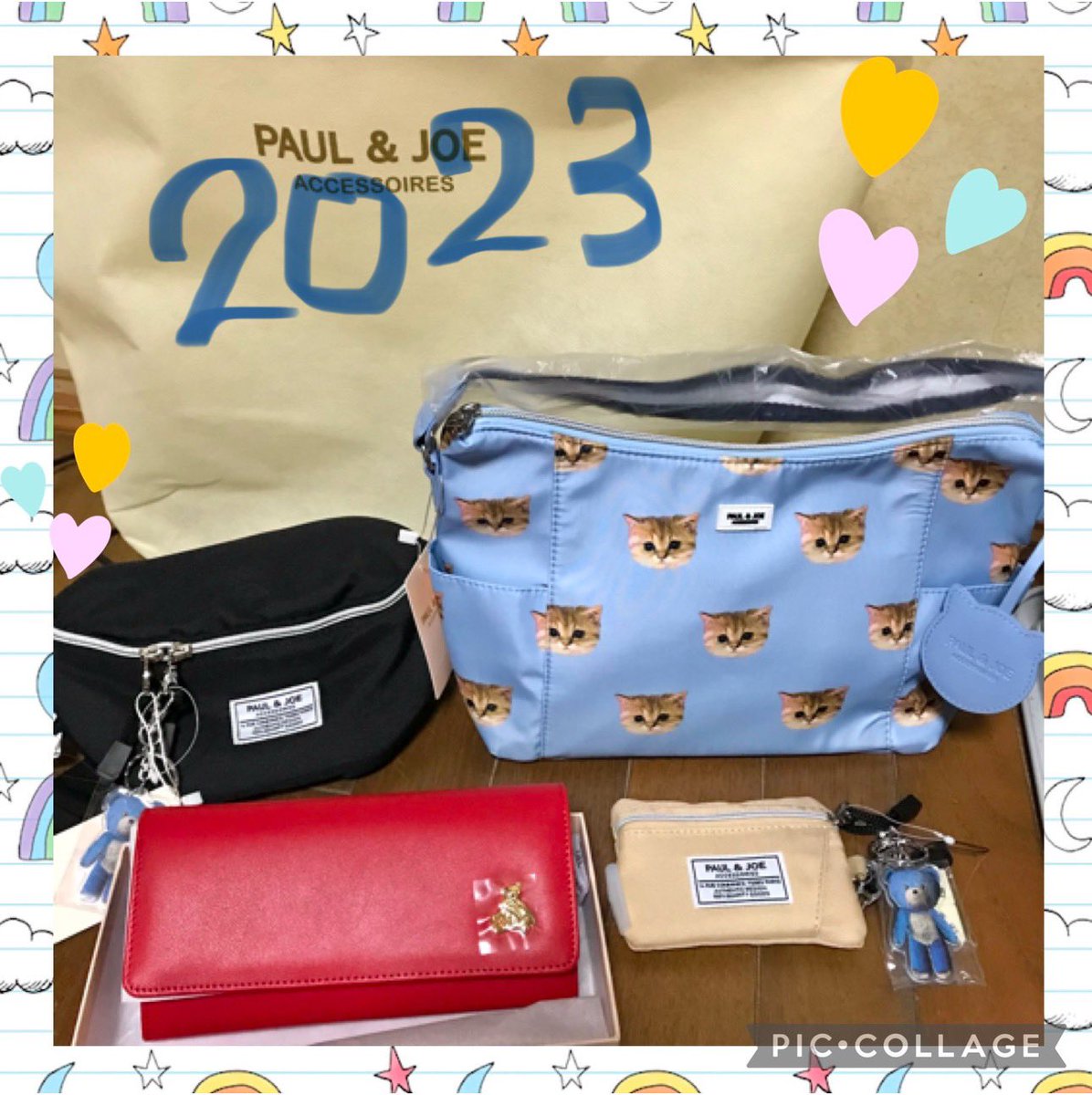 ポール&ジョーアクセソワの福袋備忘録📷 【1枚目】2024 税込¥11000 【2